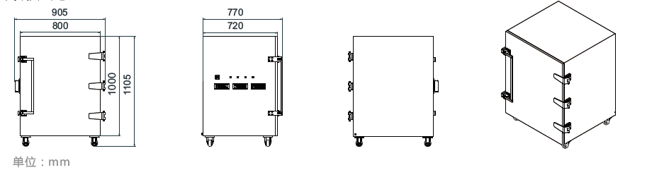 Appearance picture of jc-pb2022 sliding door shield box