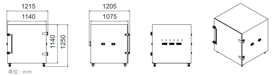 Appearance picture of jc-pb2077 shielding box